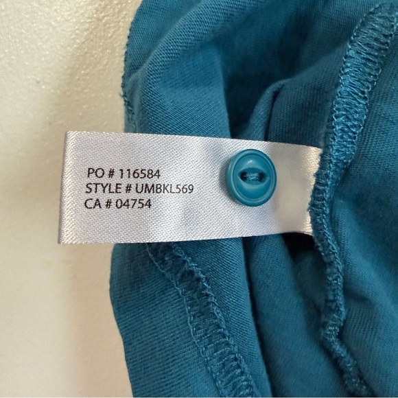 US Polo Mens Long Sleeve Slim Fit Cotton Baseball Tee Size XL Blue Black Logo - Picture 7 of 8